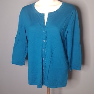 Banana Republic Three Quarter Sleeve Cardigan